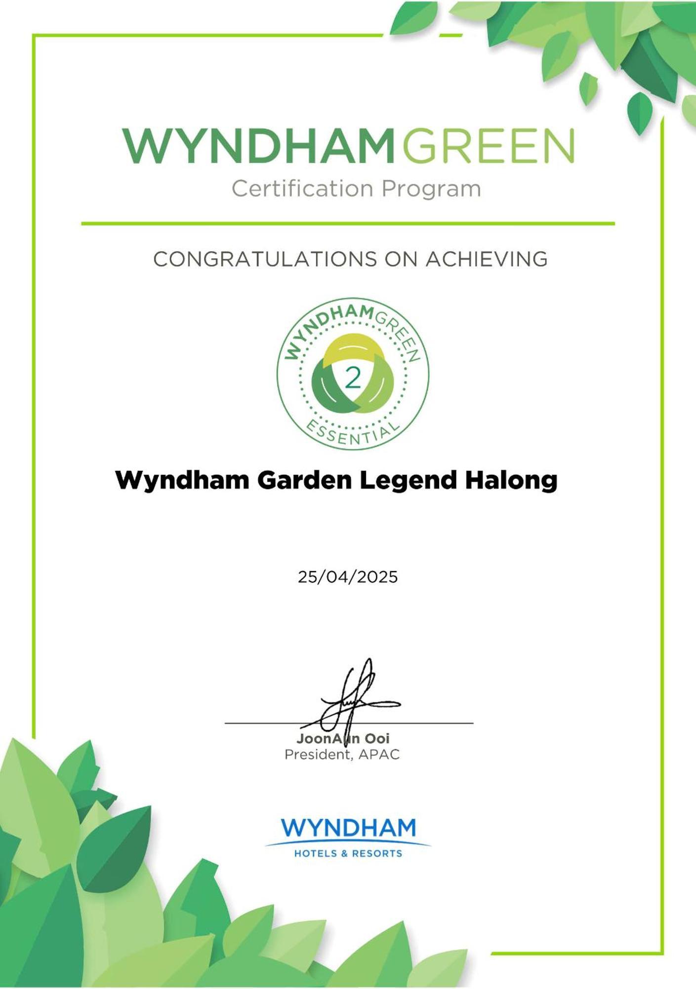 Hotel Wyndham Garden Legend Halong Ha Long Zewnętrze zdjęcie